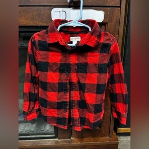 Cat and jack kids flannel
